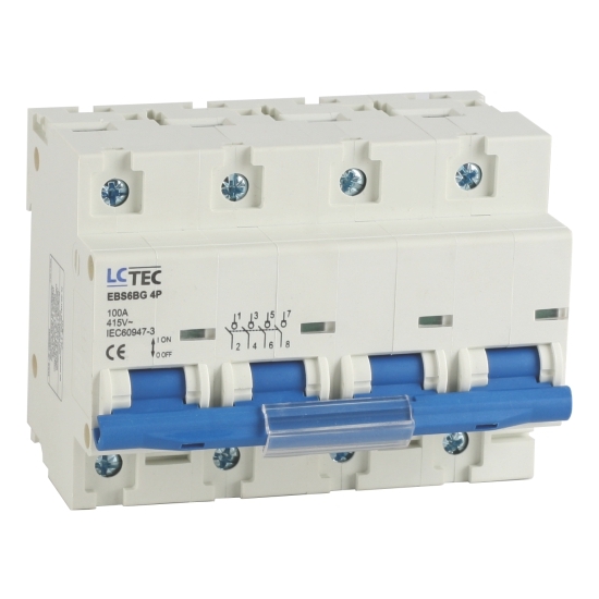ROZŁĄCZNIK IZOLACYJNY  EBS6BG 4P 100A  AC 415