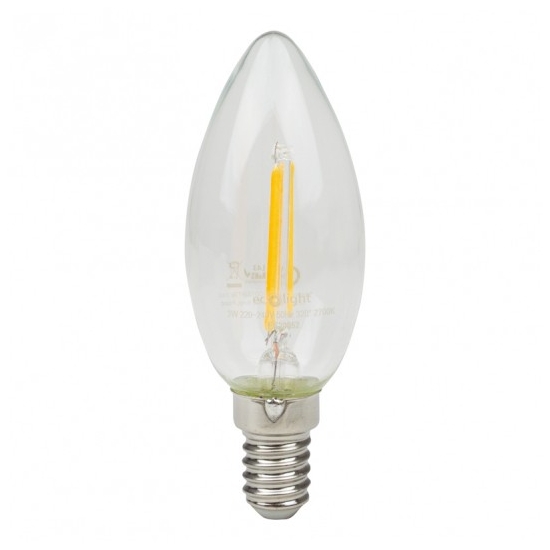 FILAMENT CANDLE E14 2W 2700K 240lm